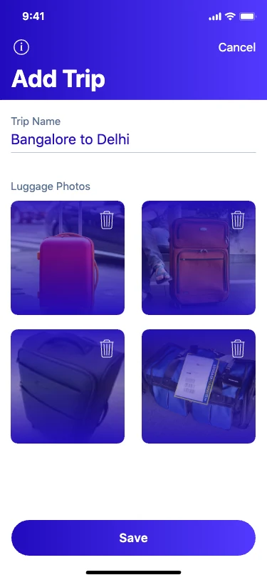 AR Luggage Capture