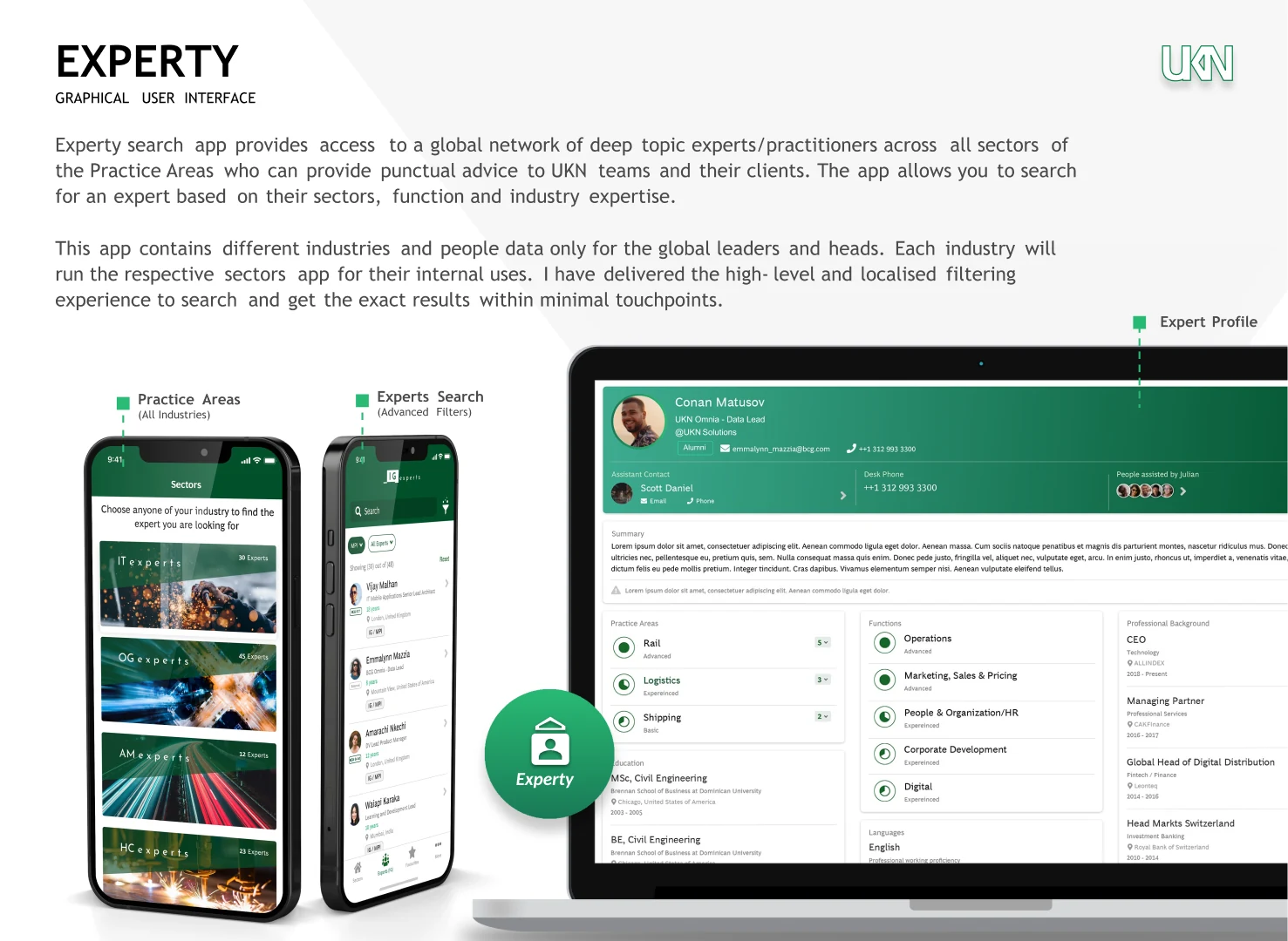 Experty - Expert consultation and scheduling platform