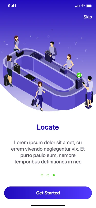 Onboarding - Locate